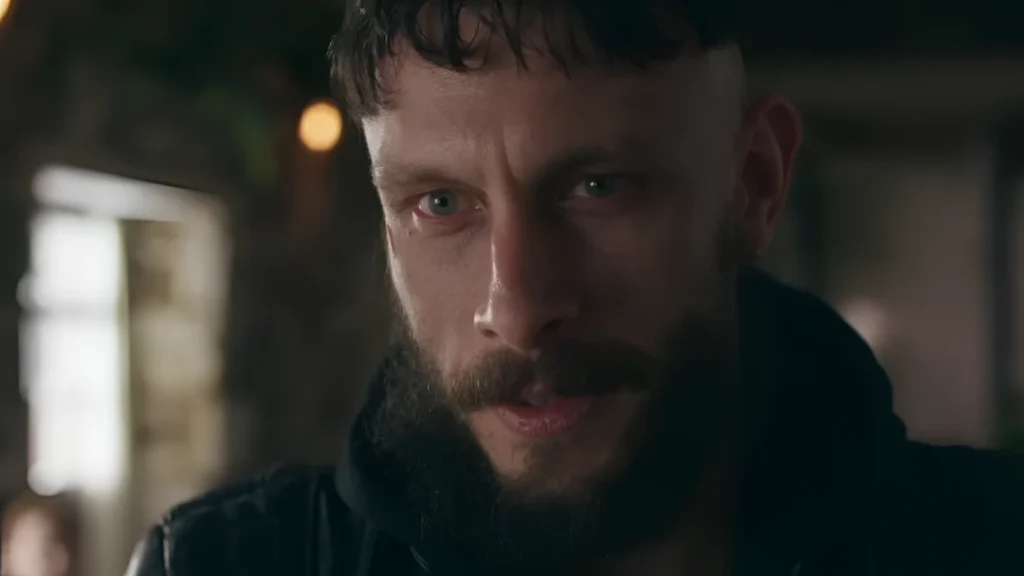 Close-up of Richard Gadd as Ruben showing intense emotion in Half Man drama series