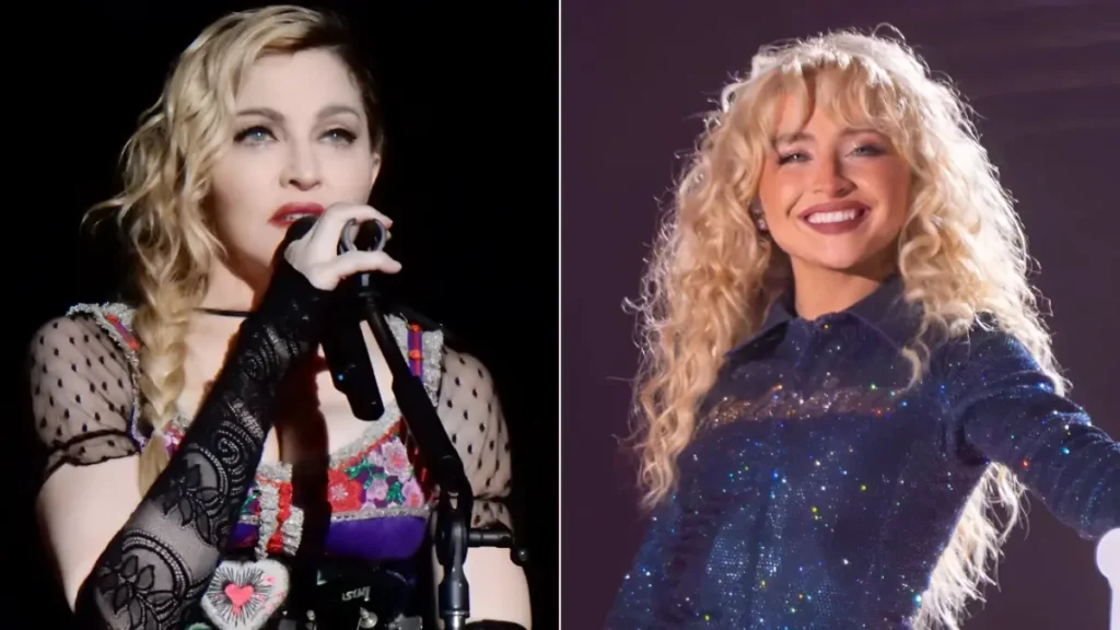 Madonna Coachella 2026 Performance: Highlights and Analysis of Her Festival Return 1 Madonna and Sabrina Carpenter Coachella 2026 performance